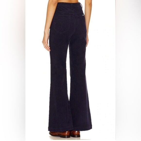 ROLLA'S Eastcoast flare corduroy in Navy. Boho 70’s inspired bell bottoms 27 NWT - Picture 3 of 11